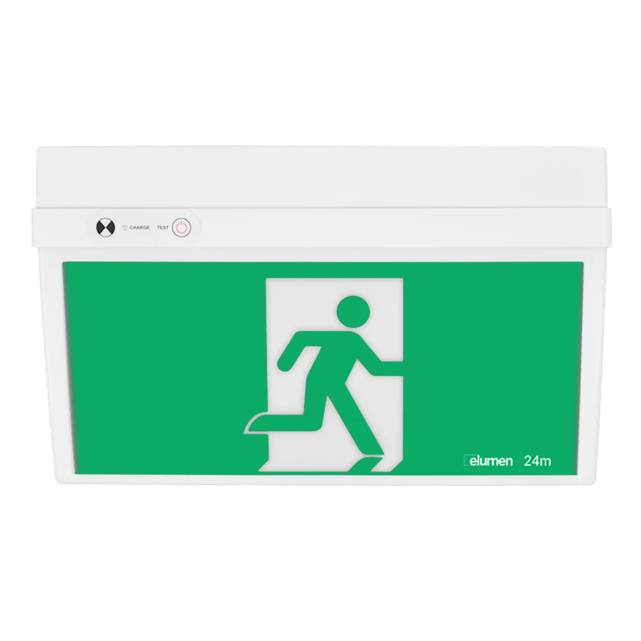 Elumen LED Exit Light - Box Ceiling Mount