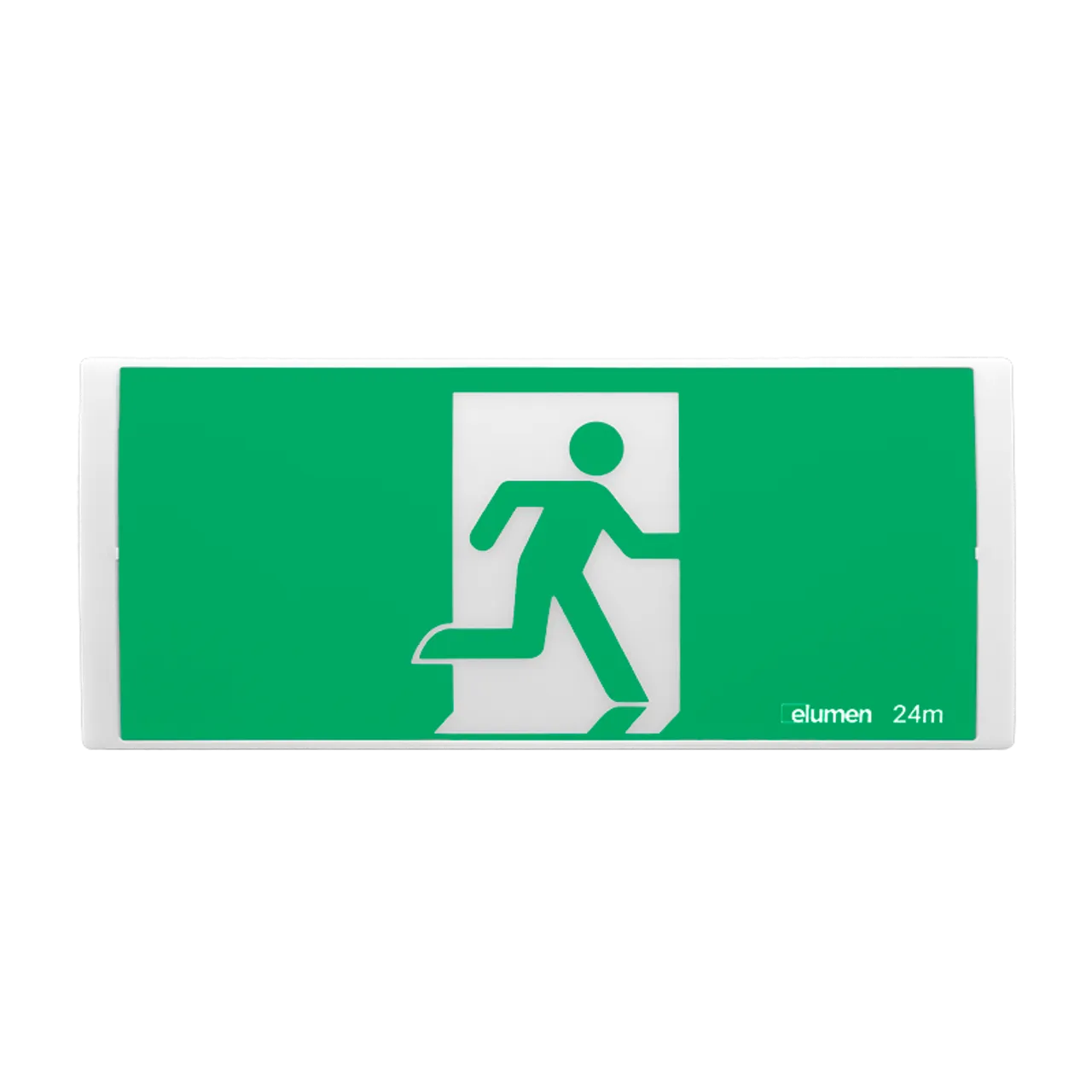 Elumen LED Exit Light - Box Wall Mount