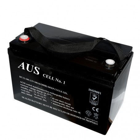 100Ah 12VDC Deep Cycle Lead Acid Battery