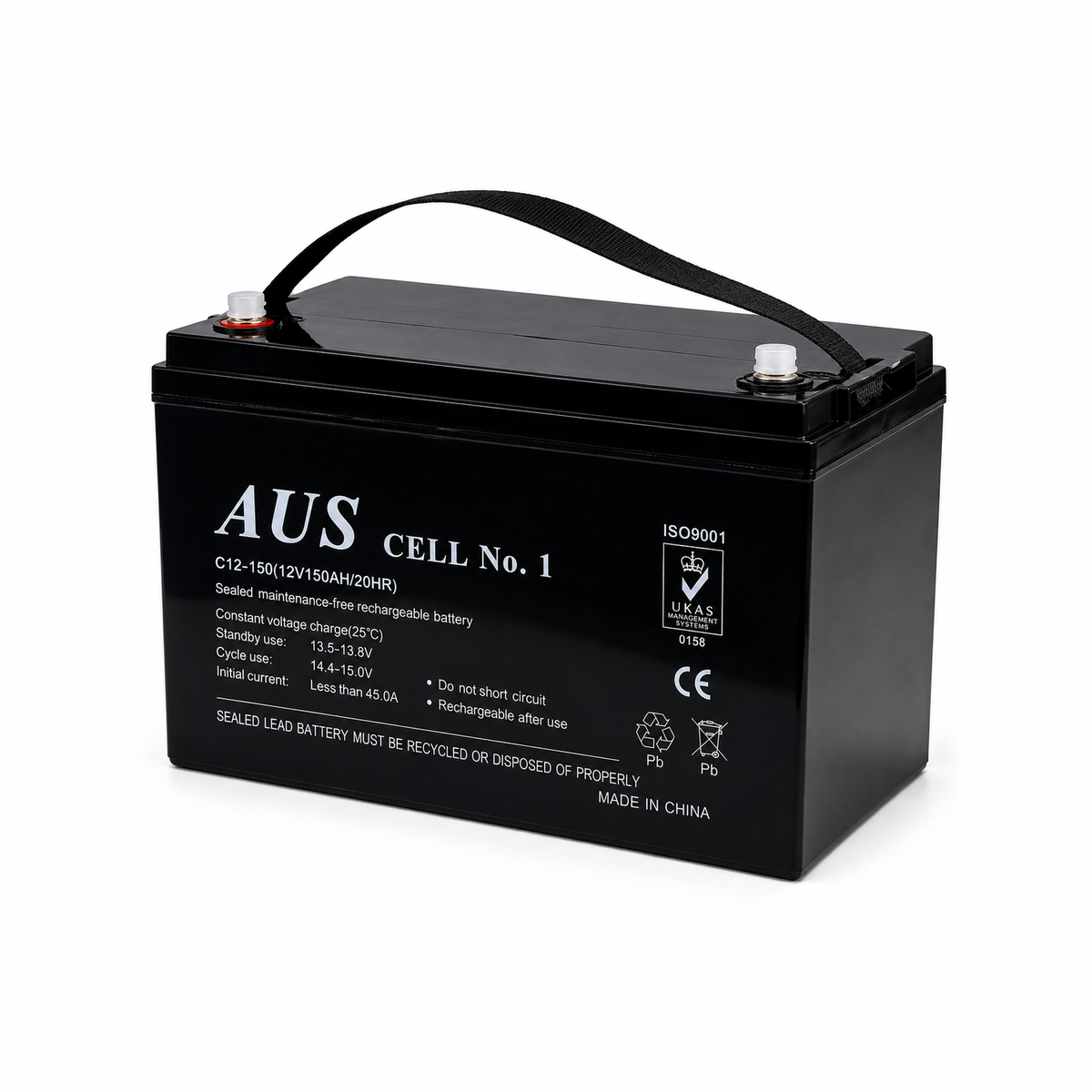 12V 150ah AGM Deep Cycle Battery