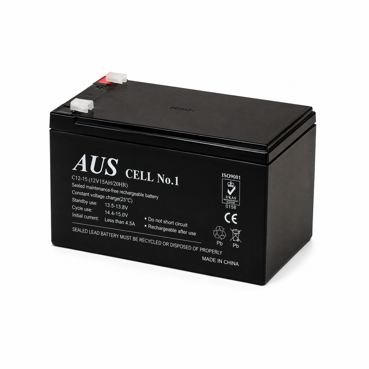 12V 15ah Lead Acid Battery