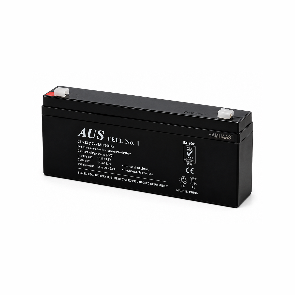 12V 2.3ah Lead Acid Battery