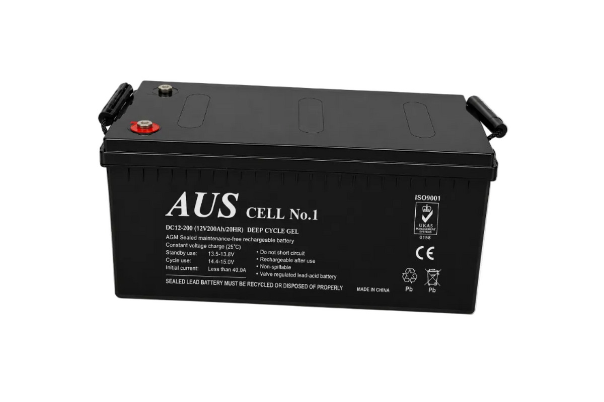 12V 200ah AGM Deep Cycle Battery