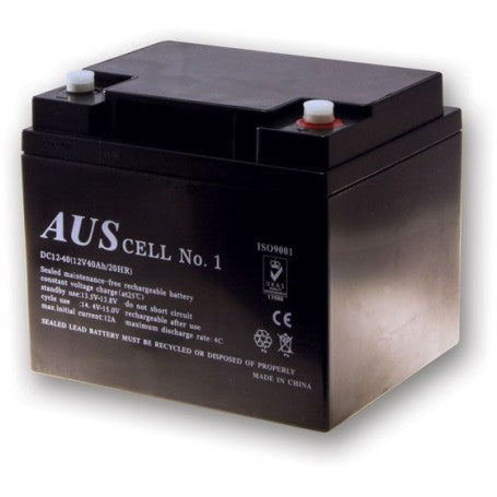 40AH 12VDC Lead Acid Battery