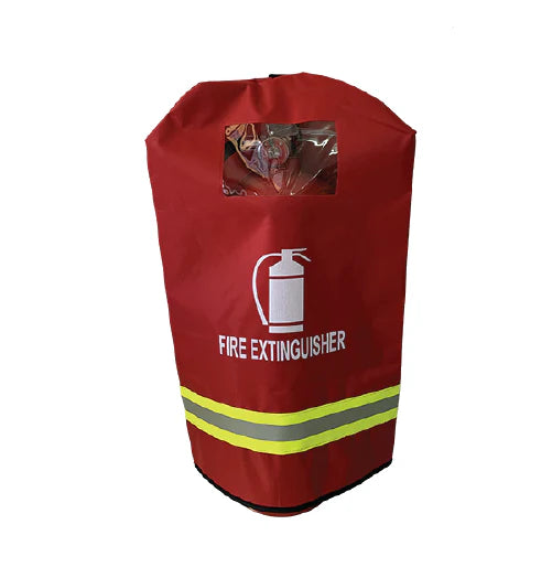 Clear Vinyl Fire Exting Cover Bag (Large)