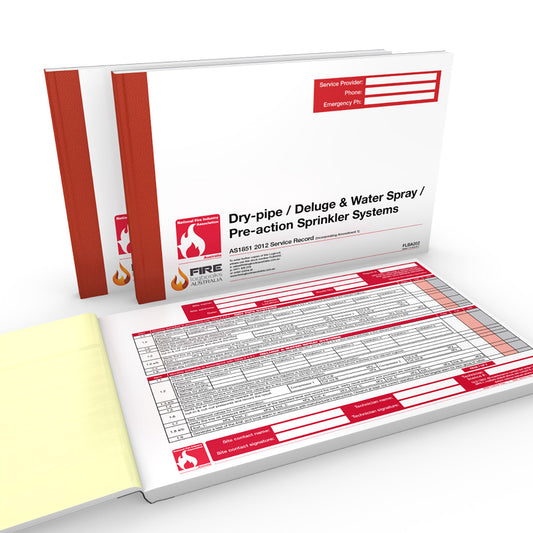 FLBA 202 Dry Pipe/Deluge & Water Spray/Pre-action Sprinkler Systems (2 year)