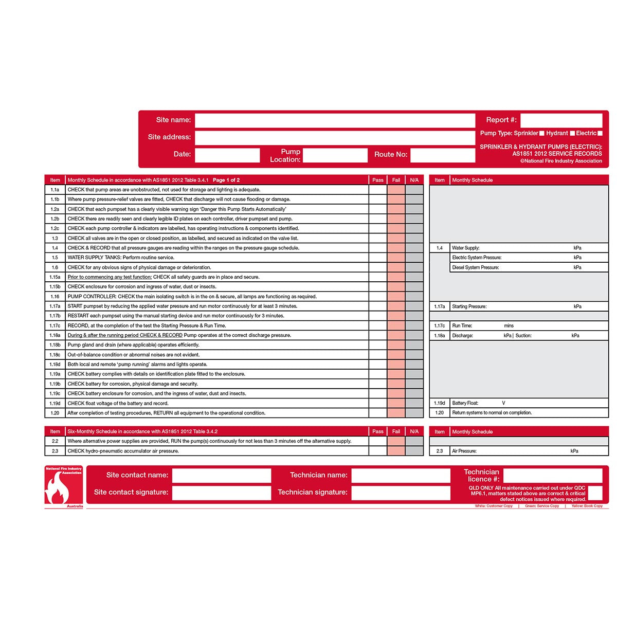 FLBA 234 Sprinkler & Hydrant Pumps (Combined Diesel, Jacking & Electric) (1 year) - Image 6