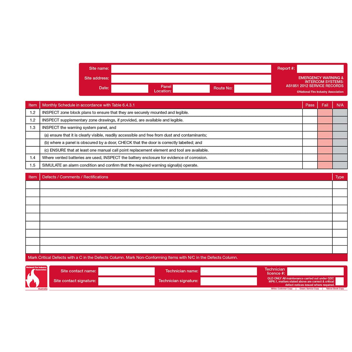 FLBA 208 Emergency Warning & Intercom Systems (2 year) - Image 2