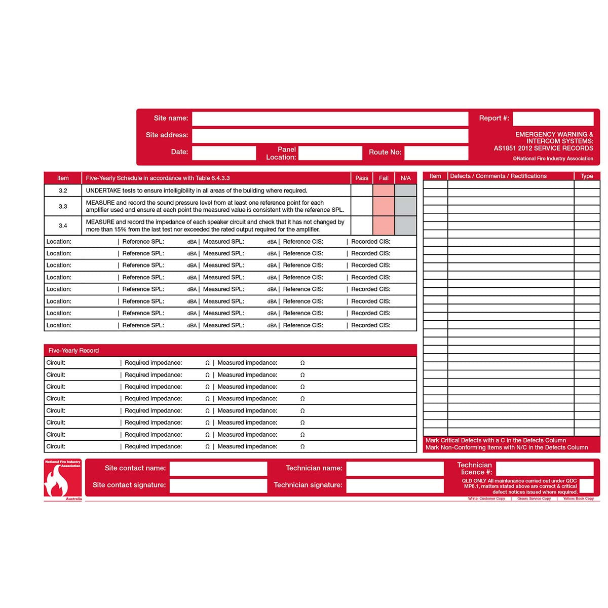 FLBA 208 Emergency Warning & Intercom Systems (2 year) - Image 4