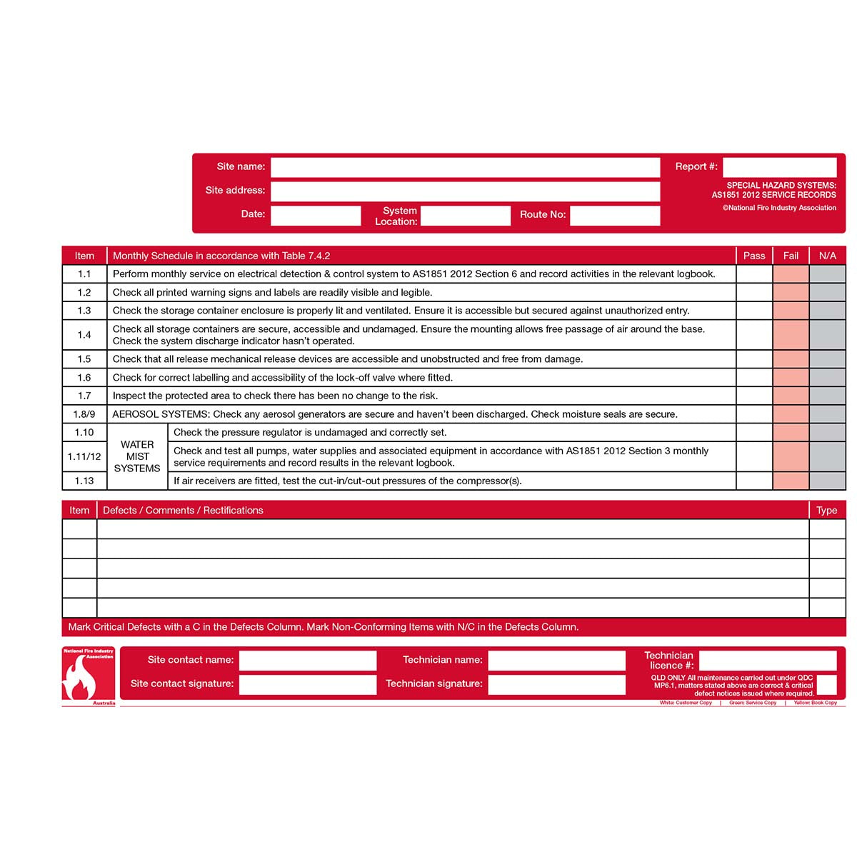 FLBA 209 Special Hazard Systems (2 year) - Image 2