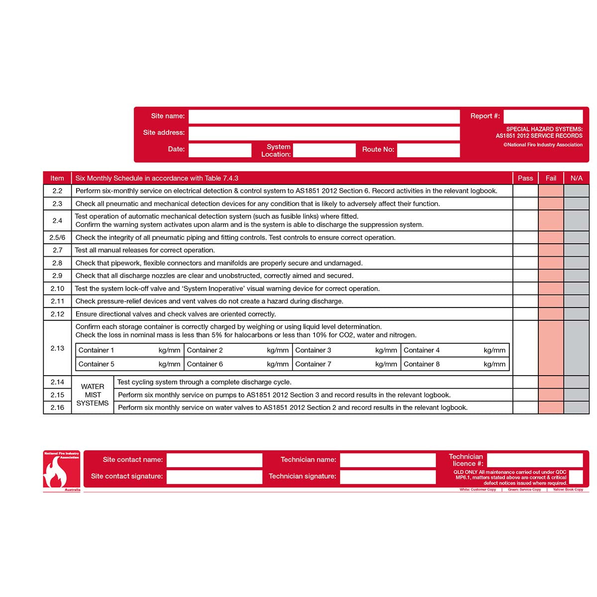 FLBA 209 Special Hazard Systems (2 year) - Image 3