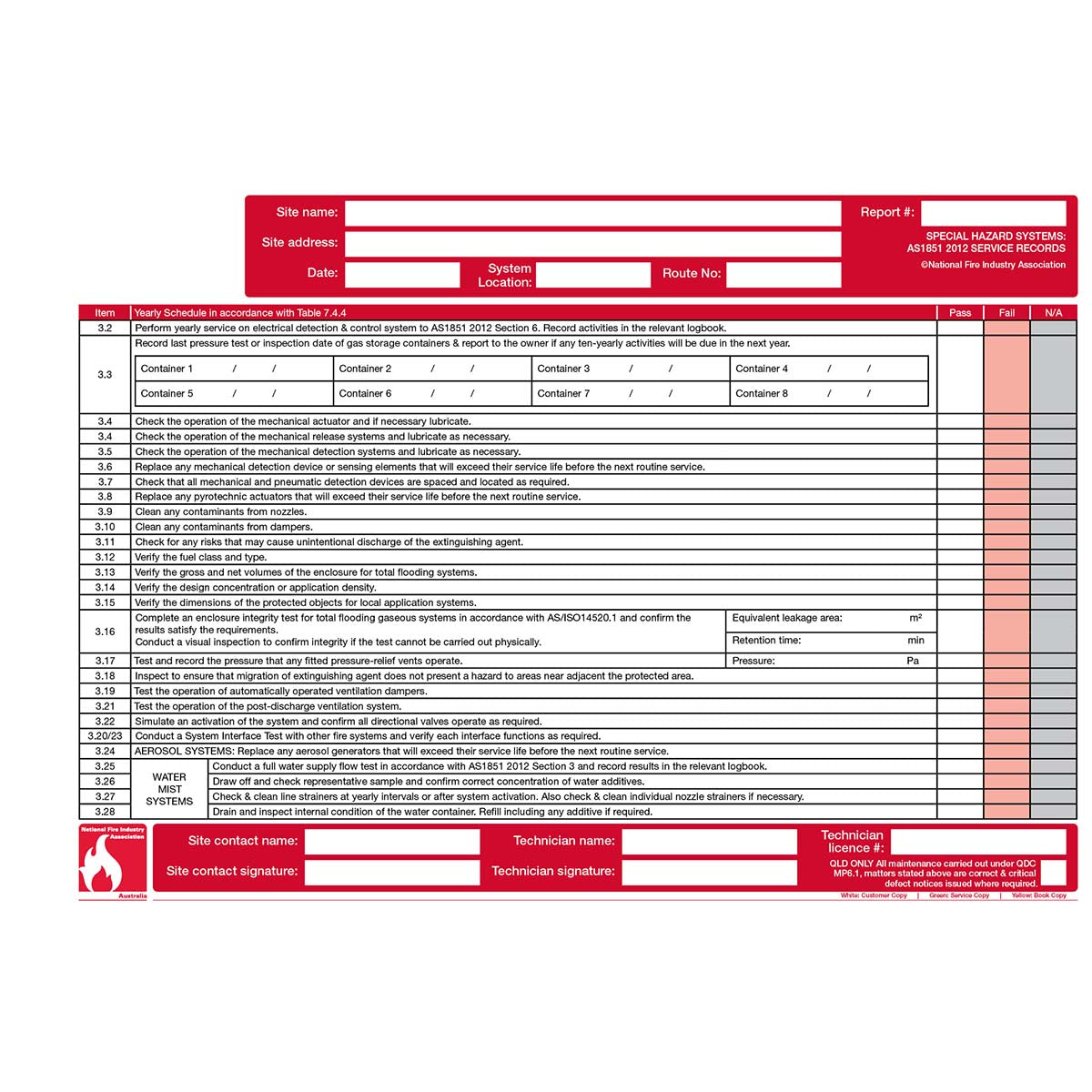 FLBA 209 Special Hazard Systems (2 year) - Image 4