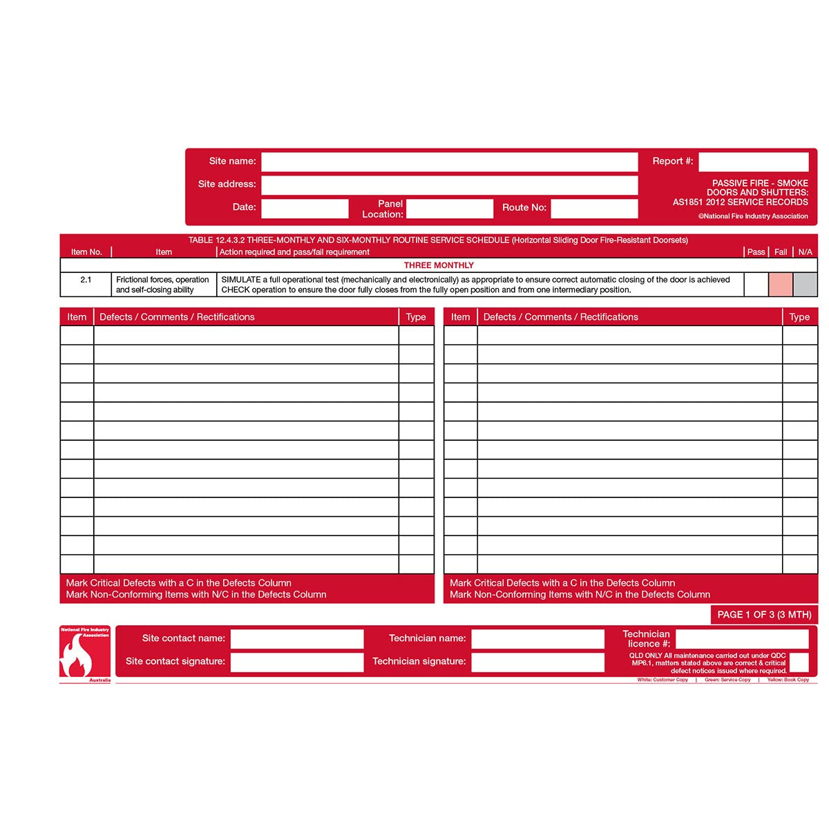 FLBA 211 Passive Fire - Smoke Doors and Shutters (2 year) - Image 4