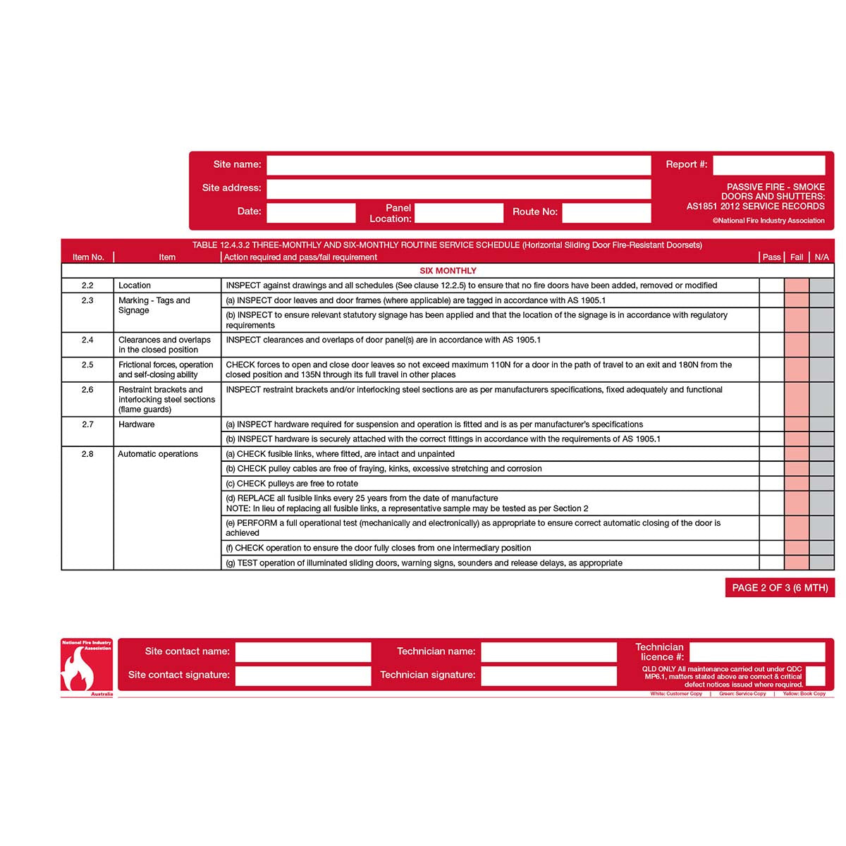 FLBA 211 Passive Fire - Smoke Doors and Shutters (2 year) - Image 5