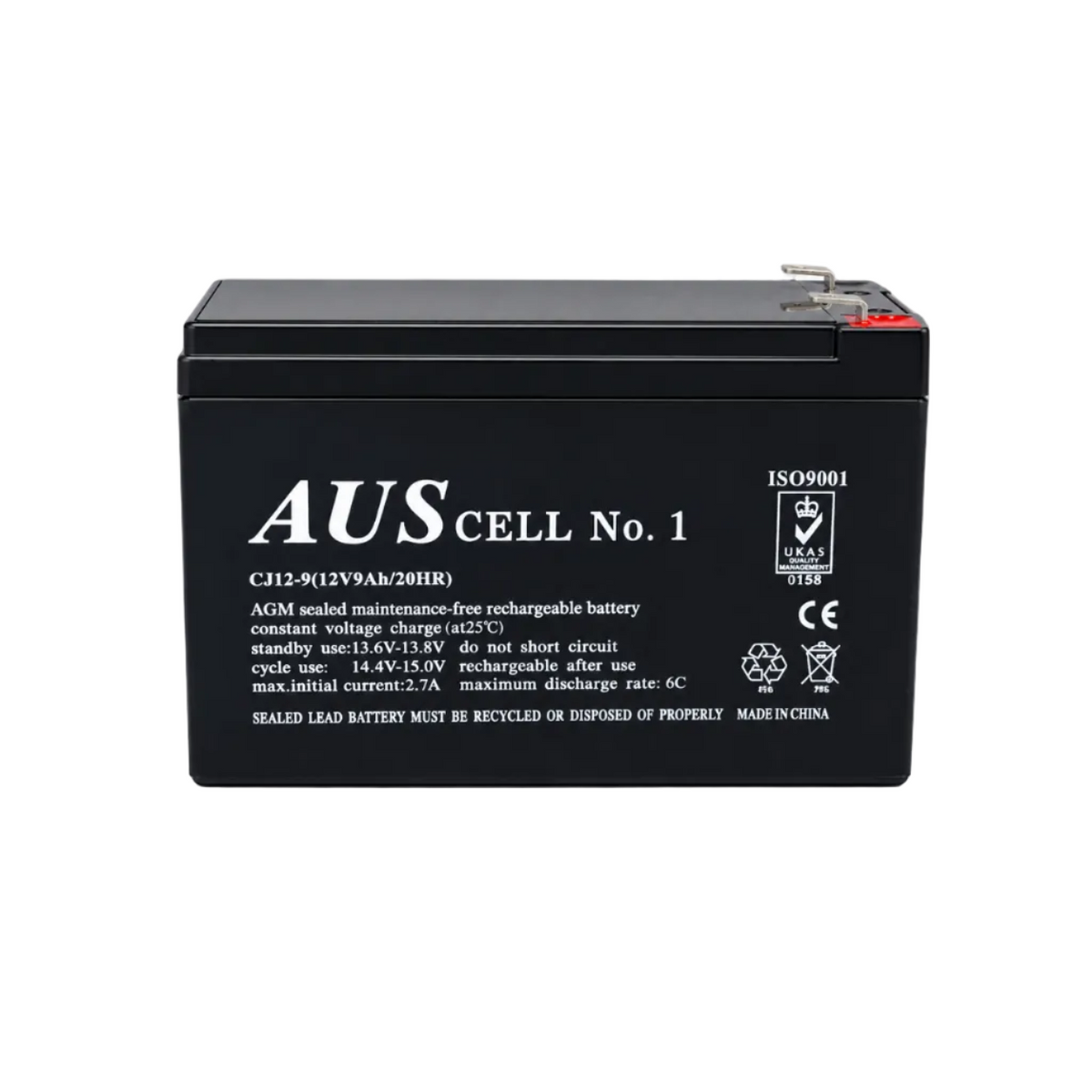 12V 9ah Lead Acid Battery