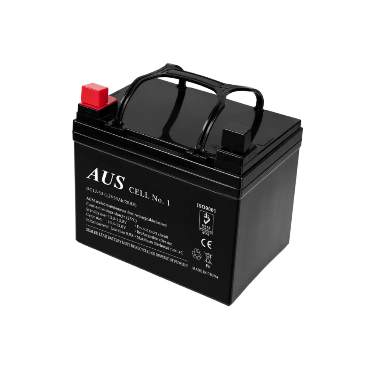 12V 33ah Hybrid AGM Deep Cycle Battery