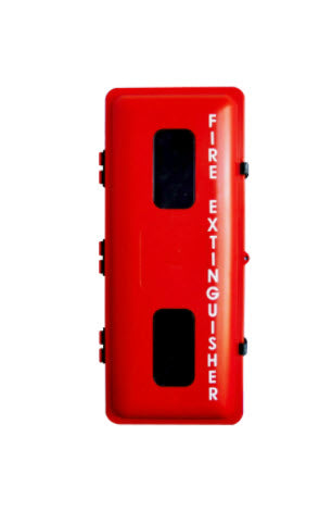 Fire Extinguisher Cabinet Weatherproof (Small - 4.5KG)