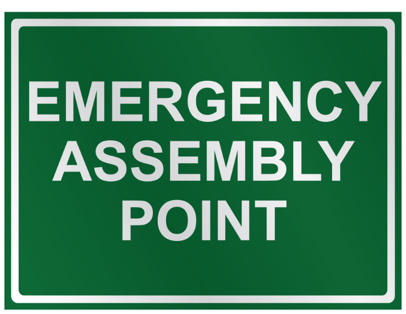 Emergency Assembly Point Sign