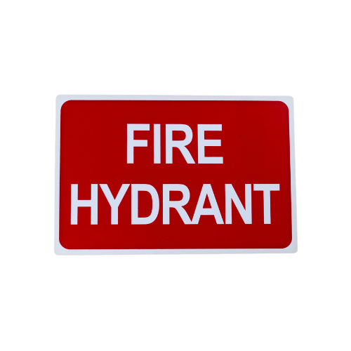 Location Sign Fire Hydrant