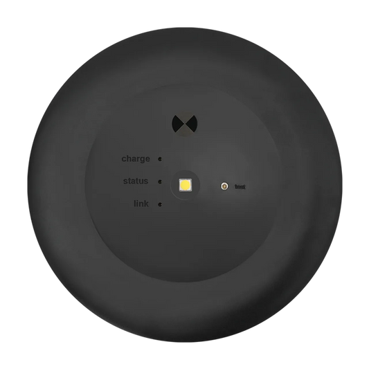 Elumen LED Recessed Emergency Spitfire Light Black