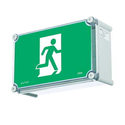 Elumen Exit LED Light - Weatherproof Running Man