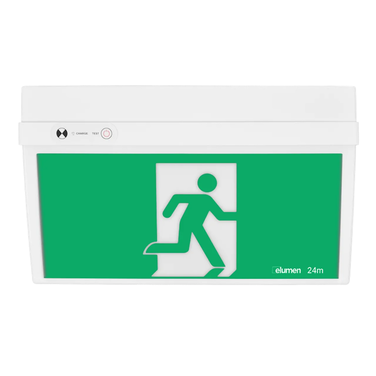 Elumen Wanda – LED Box Exit Sign – Ceiling Mount