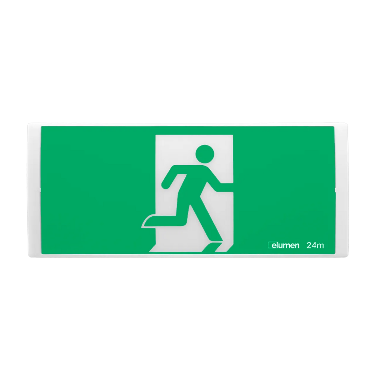 Elumen Wanda – LED Box Exit Sign – Wall Mount