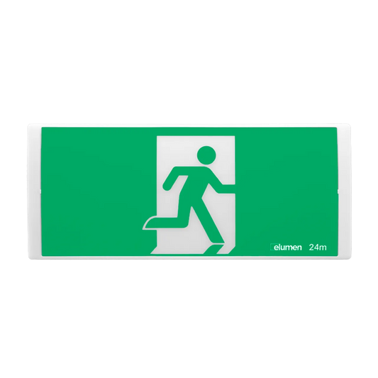 Elumen LED Exit Light - Box Wall Mount