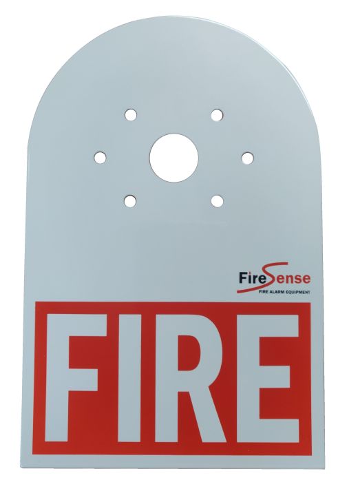 Strobe Label Metal Plate (White)